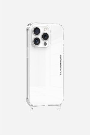 La Coque Francaise - Coque de téléphone avec anneaux pour iphone 14 pro - Taille iPhone 14 Pro - Argent