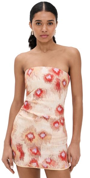 SIR. Fiorella Strapless Mini Dress Petalo Lumina 1