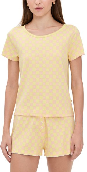 Cozyland by Morgan Lane Suzie Pajama Set Sunkissed XXL