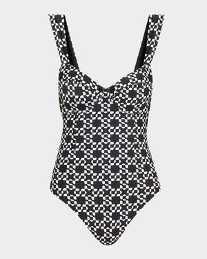Lexi Bustier One-Piece Swimsuit