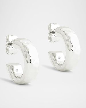 Farrier Huggie Hoop Earrings