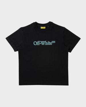 Boy's Big Bookish Logo Short-Sleeve T-Shirt, Size 14