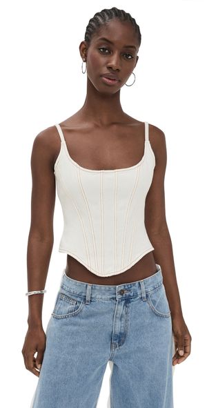 Lioness Capri Corset Porcelain XXXXS