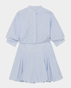Effie Mini Bubble Shirtdress