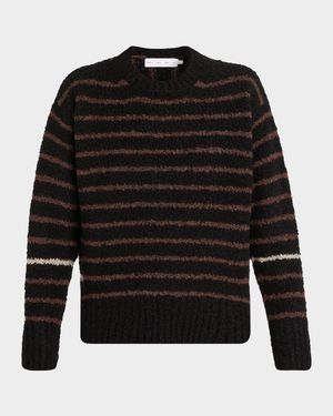 Leonie Stripe Crewneck Sweater
