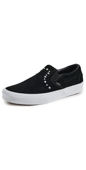 Vans Classic Slip On Sneakers Pearls Black M 4/ W 5.5