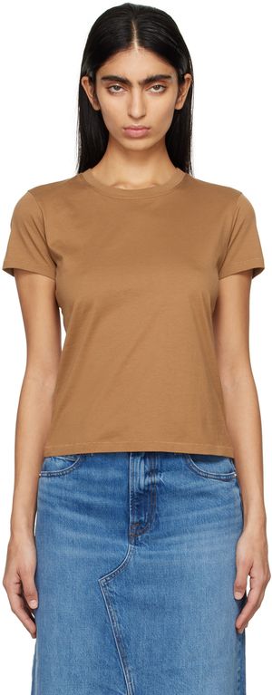 FRAME Tan Baby T-Shirt