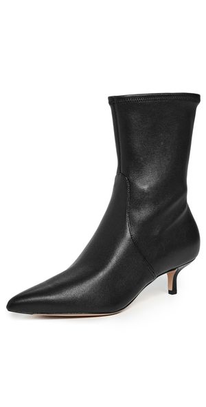 Veronica Beard Lisa Stretch Booties Black 6