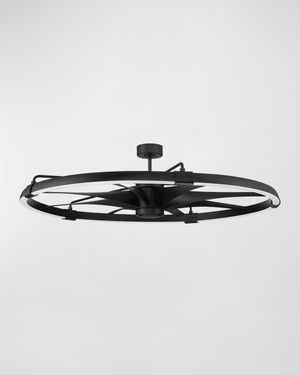 Axel 57" Wi-Fi Ceiling Fan with LED Light Kit