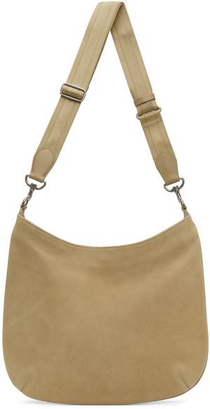 Nothing Written Tan Balloon Suede Bag
