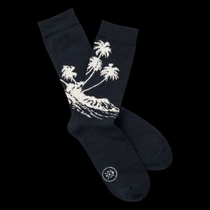 Royalties - Chaussettes en coton mélangé - Taille 40/45 - Bleu