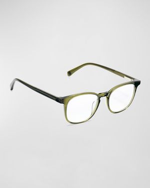 Boardroom Oversized Square Acetate Reader Glasses