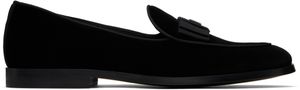 Dolce&Gabbana Black Vivaldi Formale Loafers