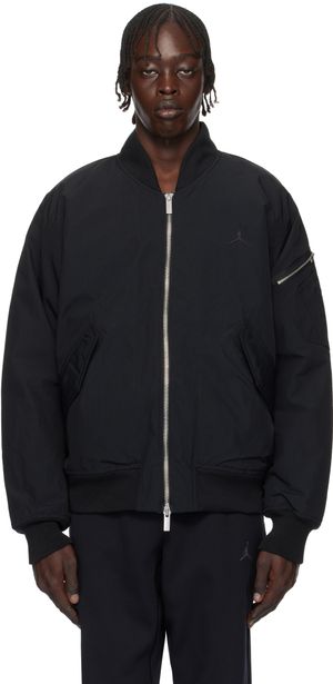 Nike Jordan Black Jordan Renegade Bomber Jacket