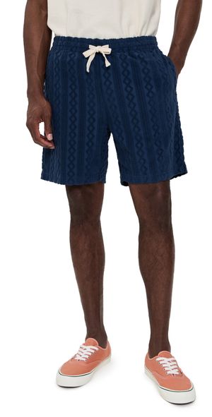 RAILS Nova Drawstring Shorts 7.5 Royal Blue S
