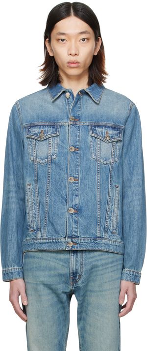 Études Blouson Kentucky bleu en denim