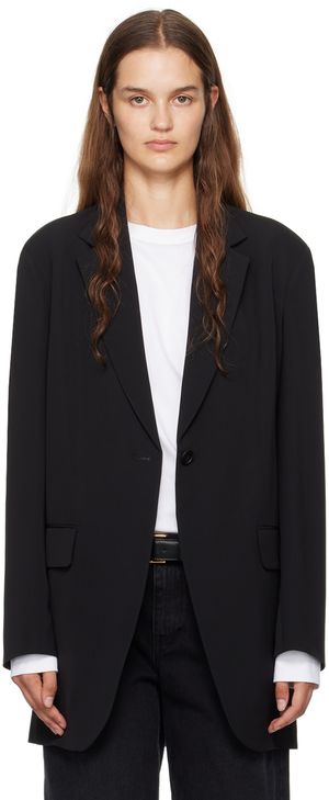 The Row Black Obine Blazer