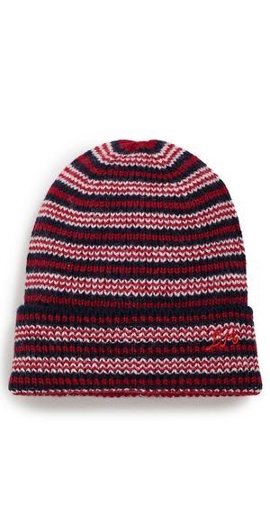 Damson Madder Striped Beanie Multi One Size