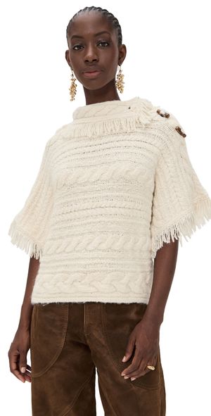 Isabel Marant Étoile Blanche Sweater Ecru 36