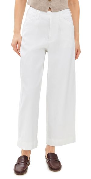 rag & bone Banks Linen Pants White 6