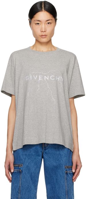 Givenchy Gray Boxy T-Shirt