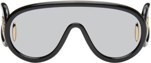 LOEWE Black Wave Mask Sunglasses