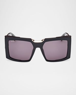 Spark 6 Rectangle Acetate Sunglasses