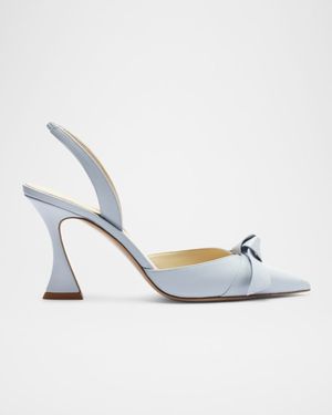 Clarita Bell Slingback Leather Sandals