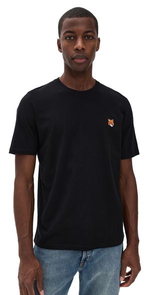 Maison Kitsuné Fox Head Patch Regular Tee Black M