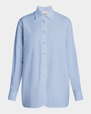 Long-Sleeve Cotton Shirt