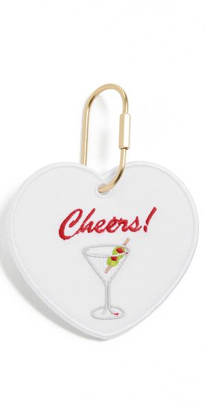 Abbode Cheers! Charm White One Size