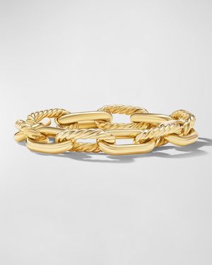 Madison Chain Bracelet in 18K Gold, 13.5mm