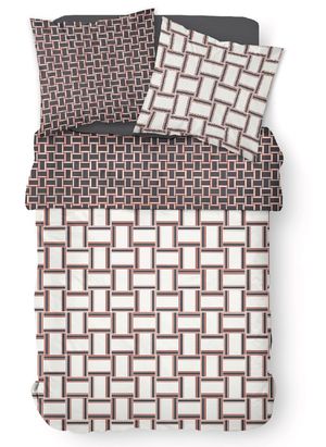 Today Linge De Maison - Parure de lit en coton - Taille 260x240 cm - Blanc
