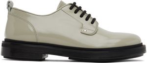AMI Paris Green Anatomical Toe Derbys