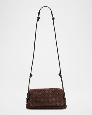 Smooth Suede Crossbody Bag