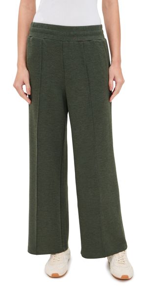 Varley The Wide Leg Pants 28 Olive Marl S