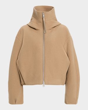 Chilliwack Hooded Wool Bomber Jacket