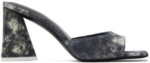 The Attico Mules Mini Devon grises