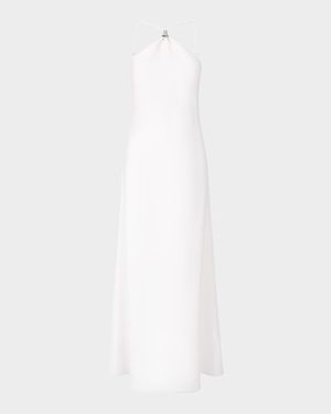 Calla High-Neck Maxi Dress
