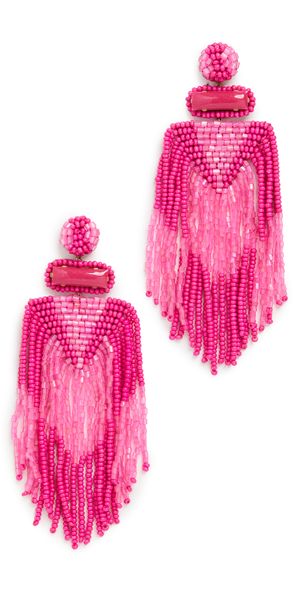 Deepa Gurnani Deepa by Deepa Gurnani Jody Earrings Hot Pink One Size