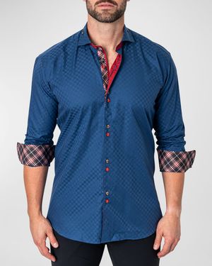 Men's Mini Panam Square Sport Shirt