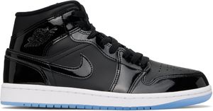 Nike Jordan Baskets mi-montantes Air Jordan 1 noires édition spéciale