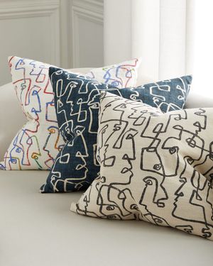 Mannequin Decorative Pillow, 22"