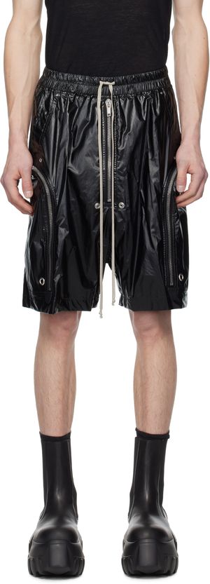 Rick Owens Black Hollywood Bauhaus Bela Shorts