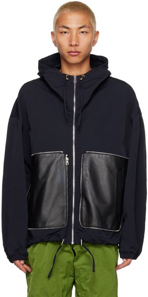 Bottega Veneta Navy Packable Jacket