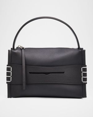 Small Loafer Leather Crossbody Bag