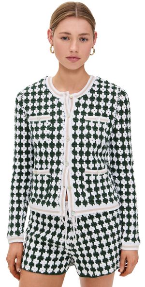 The Upside Portobello Crochet Cardigan Eden XS