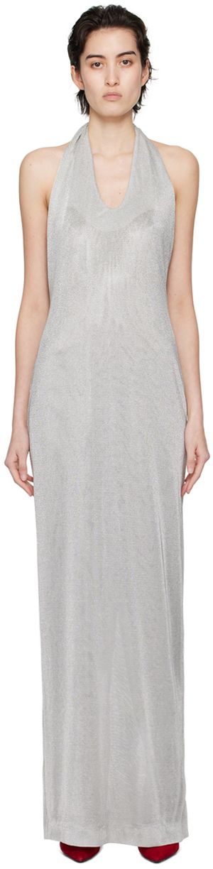 TOVE Gray Malaika Maxi Dress