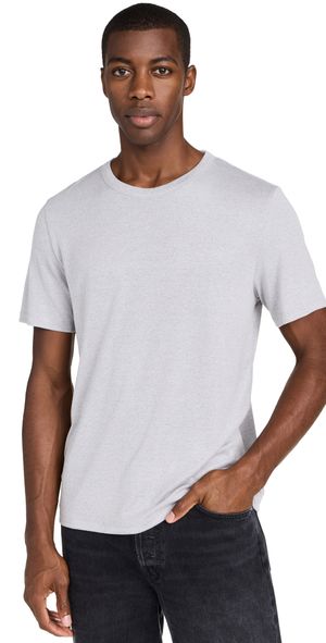 Theory Essential Tee in Anenome Milano Grey Multi L