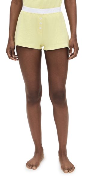 Cozyland by Morgan Lane Little House of Love Tate Shorts Buttercream XL